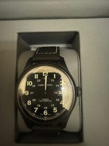 ハミルトン　腕時計　自動巻き　カーキフィールド　チタニウム　H70575733 ・　HAMILTON 