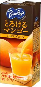  Asahi drink baya lease .... mango (LL) paper pack slim 250ml×24ps.@[ mango juice ] [..]