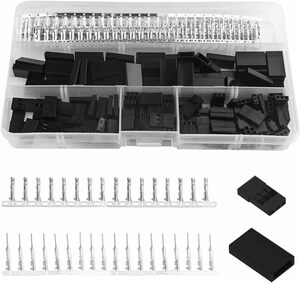 WMYCONGCONG 50 set 450 piece JR Hitec for servo connector plug 2.54mm pitch 3 pin universal 