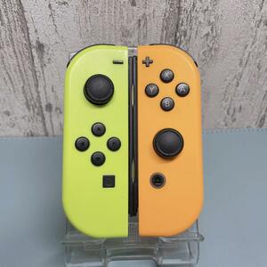 美品 レアカラー オレンジ イエロー Switch 左右セット ジョイコン