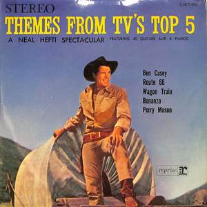 C00171476/EP1枚組-33RPM/ニール・ヘフティ楽団「Themes From TVs Top 5 TVテーマ・ベスト5 (SJET-55・サントラ)」