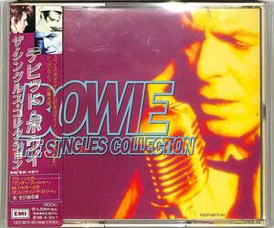 D00161944/CD2枚組/デビッド・ボウイ (DAVID BOWIE)「The Singles Collection (1996年・TOCP-8879-80・グラムロック)」