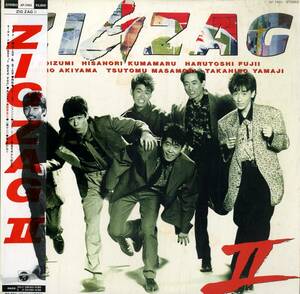 A00525374/LP/ZIG ZAG (ジグザグ・小泉章治・THE TOPS・熊丸久徳)「Zig Zag II (1986年・AF-7401)」