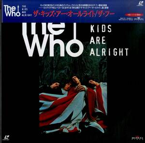 B00182978/LD/ザ・フー(THE WHO)「The Kids Are Alright 1979 (1992年・BVLP-72)」