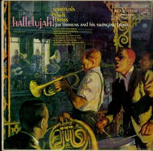 A00549137/LP/ジム・ティメンス & ヒズ・スウィンギン・ブラス 「Hallelujah! Spirituals In Hi-Fi Brass (LPM-2029・ゴスペル・GOSPEL)