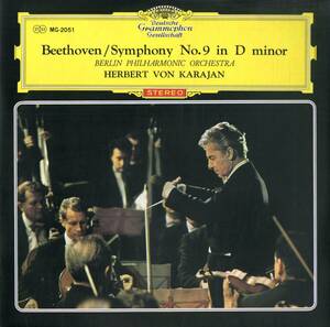 A00506177/LP/ヘルベルト・フォン・カラヤン「ベートーヴェン/交響曲第9番ニ短調作品125合唱」