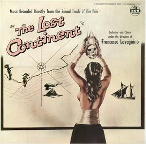 A00531961/LP/フランチェスコ・ラヴァニーノ「失われた大陸 The Lost Continent OST (1981年・25MM-9033・MONO・サントラ)」