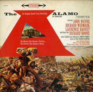 A00532916/LP/ディミトリー・ティオムキン「The Alamo アラモ OST (CS-8358・サントラ)」