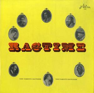 A00549123/LP/トニー・パレンティ・ラグタイマーズ / トニー・パレンティ・ラグピッカーズ「Ragtime (J-15・ラグタイム・RAGTIME)」