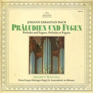 A00537022/LP/ヘルムート・ヴァルヒャ「Bach / Praludien Und Fugen」