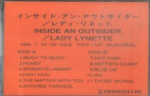 F00017227/カセット/レディ・リネット(LADY LYNETTE)「Inside An Outsider +1 (1996年・宣伝盤・ソウル・SOUL・スウェディッシュポップ・