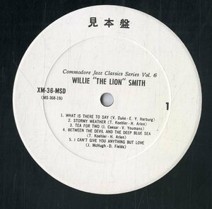 A00511739/LP/ウィリー・ザ・ライオン・スミス「Commodre Jazz Classics Series Vol.6 / Willie The Lion Smith (XM-36-MSD・ストライド