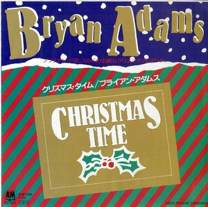 C00151995/EP/ブライアン・アダムス「クリスマス・タイム/レゲエ・クリスマス(1985年・クリスマス企画)」