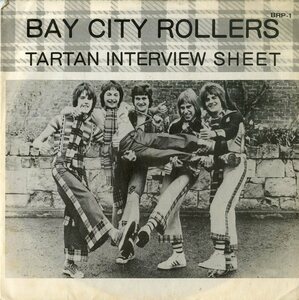C00174931/sono сиденье / Bay * City * ролик z(BAY CITY ROLLERS)[Tartan Interview Sheet tartan * inter вид * сиденье (1976 год *