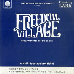 C00173640/EP/FREEDOM VILLAGE「The Sea With Coral Reefs / Sunset On The Pacific Ocean (2003年・LFV-2003・委託制作盤・LARK・ラーク