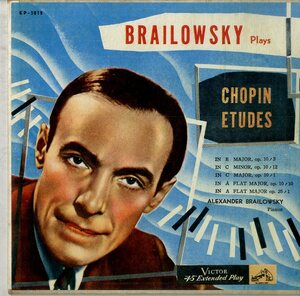 C00175979/EP/ブライロフスキー「ショパン練習曲集」