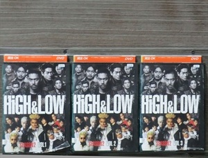 HiGH&LOW THE MOVIE2 全3巻セット※同梱8枚迄OK！7t-0872