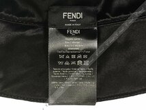 K247-L FENDI フェンディ ハット FF ロゴ ウール シルク イタリア製 FXQ801AH7KF15B6 ★ ブラウン_画像6