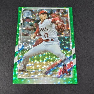 2021 TOPPS SERIES ONE Shohei Ohtani #150 Green Foil /499 大谷翔平 499枚限定