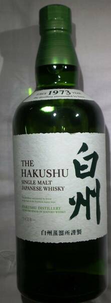 入手困難!! シングルモルトウイスキー 白州 ノンビンテージ　1本 サントリー suntory hakushuu 700 ml☆送料無料☆即決