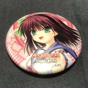 Angel Beats! 仲村ゆり 40mm 缶バッジ C84 ブロッコリーブース ランダムプレゼント 非売品 送料無料