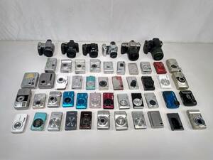 * Junk * operation not yet verification *1 jpy start!Casio/Sony/Fujifilm/Panasonic/Nikon etc. digital camera summarize 50 piece 