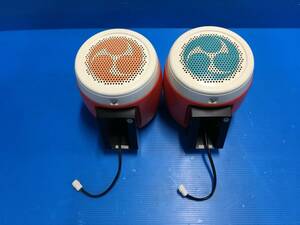  used arcade case futoshi hand drum. . person new case for drum type speaker 2 piece set 