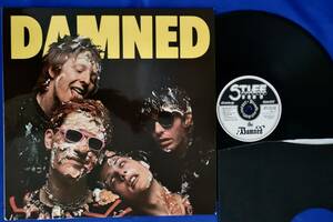 【英国原盤 UK STIFF Orig マトA1B1 初版フルコーティング 黒インナー付 The Damned ダムド Damned Damned Damned 地獄に堕ちた野郎ども】