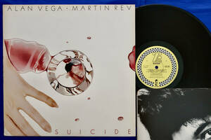 【英国Island/ZE原盤 UK Orig 1980年鬱屈ポップ名盤2nd！SUICIDE : ALAN VEGA・MARTIN REV 初回A1U/B1U マザースタンパー1G スーサイド】