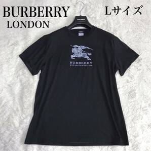 希少 美品 BURBERRY プローサム ホースロゴ カットソー Tシャツ 半袖 バーバリー 大きいサイズ