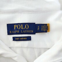 POLO RALPH LAUREN ポロラルフローレン 長袖シャツ 白ポニー刺繍 ホワイト メンズ Sサイズ_画像2