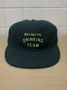 23AW ★ TACOMA FUJI RECORDS タコマフジレコード ★ BIG FOOT IPA DRINKING TEAM CAP キャップ 23AW-TACOMA-11 サイズ57-59 　FK