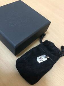 CHROME HEARTS クロムハーツ TINY STAR DOG TAG タイニースタードッグタグ 星 シルバー　FK