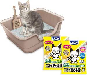  natural Brown ... development cat toilet fragrance free lion cat toilet odour ... sand ....( natural Brown ) + odour ..