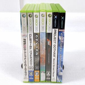 XBOX/XBOX360 ゲームソフト 6本セット【動作未確認】