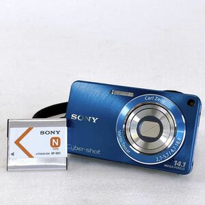 ★美品/動作未確認★ SONY ソニー サイバーショット DSC-W350(NP-BN1純正バッテリー付) Cyber-shot デジカメ コンパクトデジタルカメラ