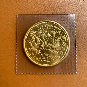 天皇陛下御在位60年記念貨幣 10万円金貨 K24 20g 純金 ブリスターパック 