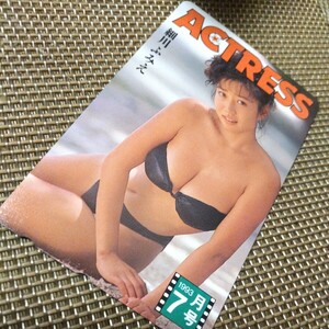 細川 ふみえ ムチムチ セクシーテレカ