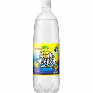 アイリスオーヤマ 無糖 5.0GV ボトル 1000ミリリットル 1L ス レモ ×15本 1000ml 炭酸水 14