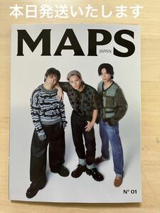 新品未読 Number_i 雑誌 MAPS JAPAN 日本版