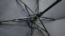 晴雨兼用傘　レディース　日傘　雨傘　折りたたみ傘　スイスドット　ネイビー　新品_画像5