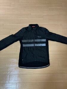 ラファ Rapha ロングスリーブ ブルべ ウィンドブロックジャージ LONG SLEEVE BREVET WIND BLOCK JERSEY 黒　サイズS