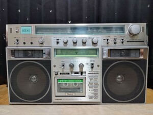  Toshiba radio-cassette RT-S90 operation goods Showa Retro 