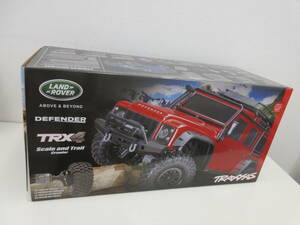 TRAXXAS тигр k подвеска LANDROVER 1/10 TRX4 82056-4 RED Land Rover Defender с ящиком 