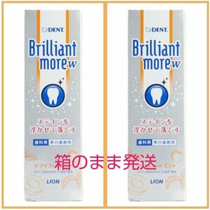 ブリリアントモア ダブル アプリコットミント 90g×2本