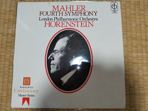 英EMI CFP159 　ホーレンシュタイン・ロンドンフィル/マーラー交響曲4番　スクエア盤