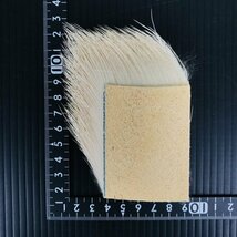 Fish Owl/ブリーチドエルクヘアー ELK 新品 高品質 獣毛ボディーテールドライウェットサーモンフライ毛鉤テンカラ本流トラウト渓流カディス_画像3