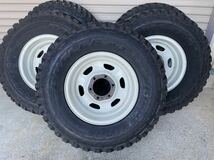 トヨタ 純正 15x6J -5 6穴 ブリヂストン BRIDGESTONE デューラー DUELER MT 674 30x9.50R15 ランクル 40 _画像10