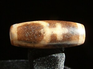 208【天珠八仙】〈良質ジービーズ dZi Bead〉..寶瓶天珠..約3.7㌢ 