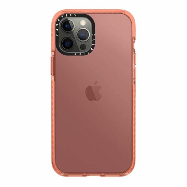 CASETiFY インパクトケース iPhone 12 Pro Max - ピーチ Apple 